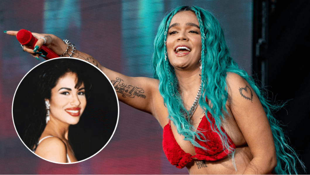 Imagen de ¡Vídeo! Karol G canta 'Como la flor' de Selena Quintanilla y deja boquiabiertos a todos