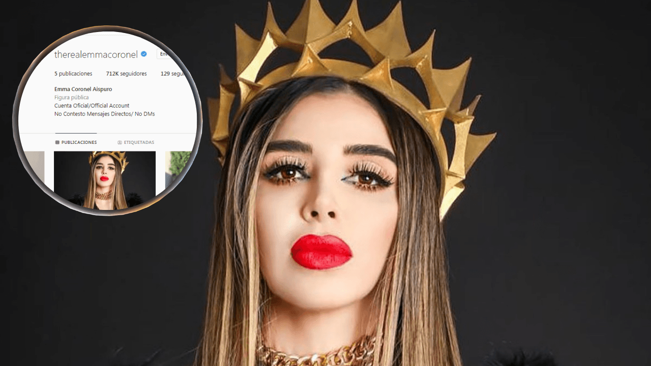 Imagen de Emma Coronel, ‘la reina de Instagram’ está libre y esto revela su cuenta