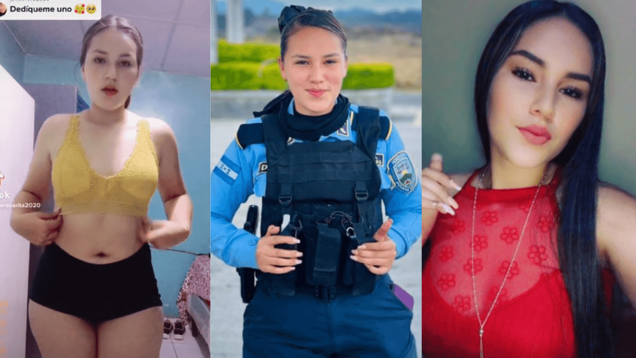 Imagen Principal de Nota: La sexy policía hondureña que roba suspiros en TikTok con más de un millón de reproducciones