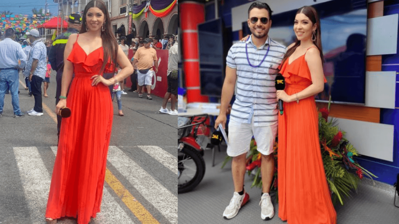 Imagen de Laura Meza robo miradas y suspiros durante el Gran Carnaval de La Ceiba