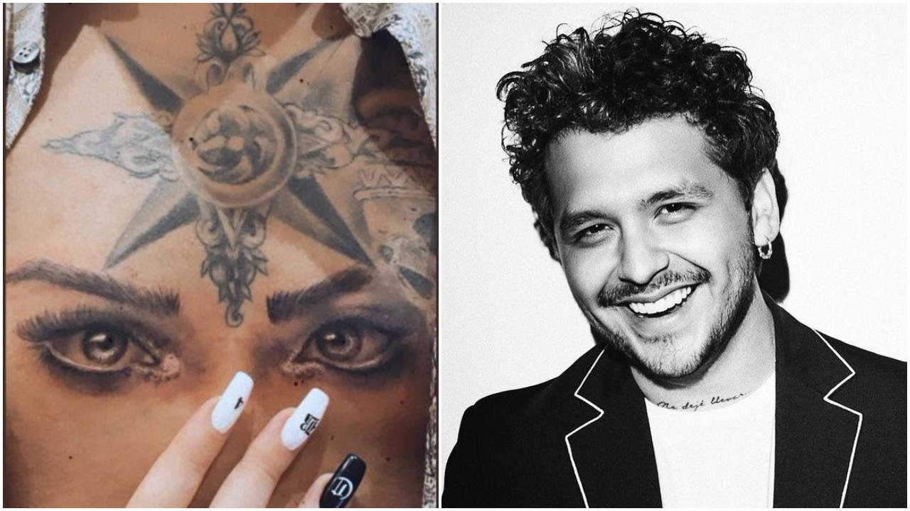 Imagen Principal de Nota: ¡Como si no hubiera existido! Así luce el tatuaje con el que Nodal reemplazó los ojos de Belinda
