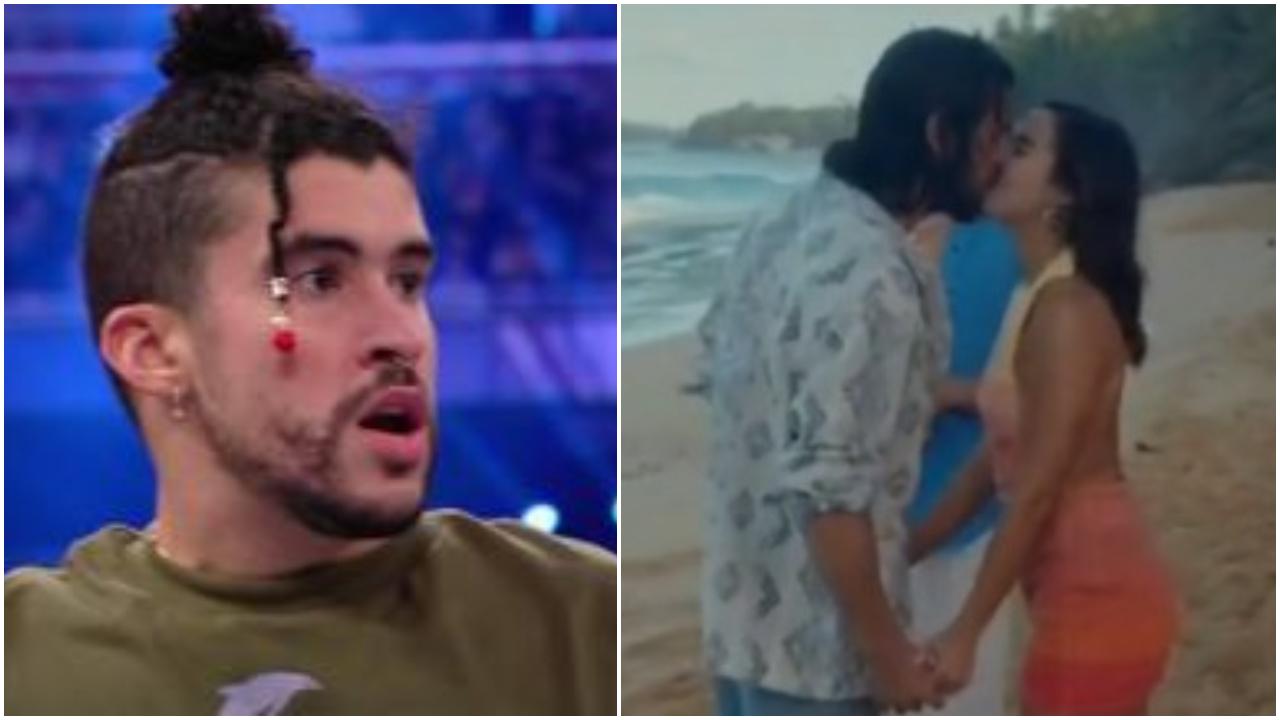 Imagen Principal de Nota: Bad Bunny rompe el silencio y habla del beso de su novia Gabriela con Mario Casas frente a él