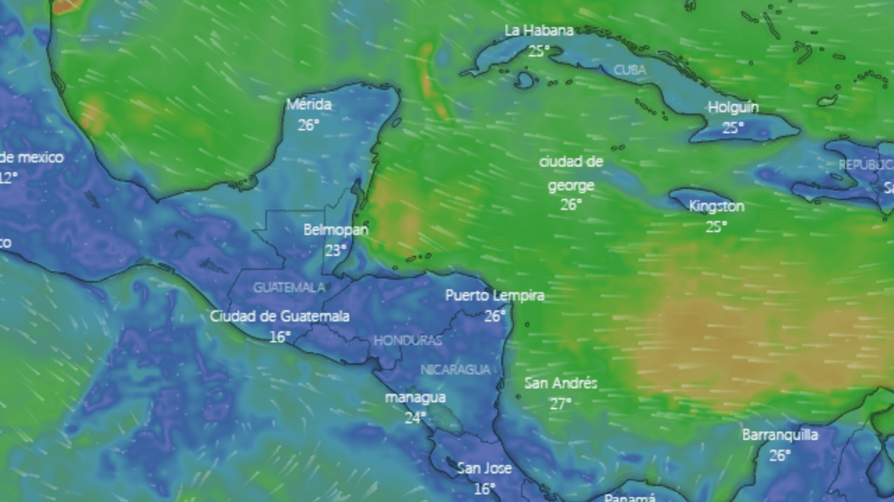 Imagen Principal de Nota: Segunda onda tropical se aproxima y dejará fuertes lluvias en Honduras: sigue en vivo su trayectoria