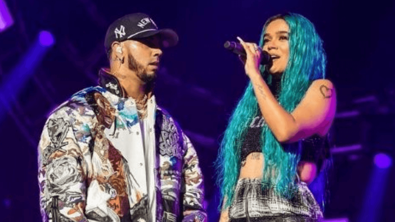 Imagen Principal de Nota: Vídeo: ¿Anuel AA no olvida a Karol G? Así lo demostró en su más reciente concierto