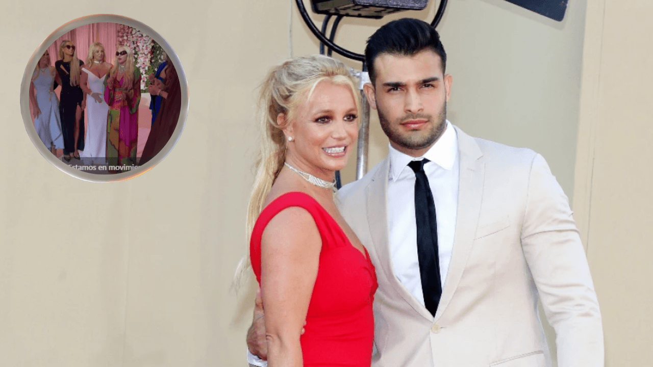 Imagen Principal de Nota: Así lució Britney Spears en su boda con Sam Asghari, aquí sus invitados de lujo