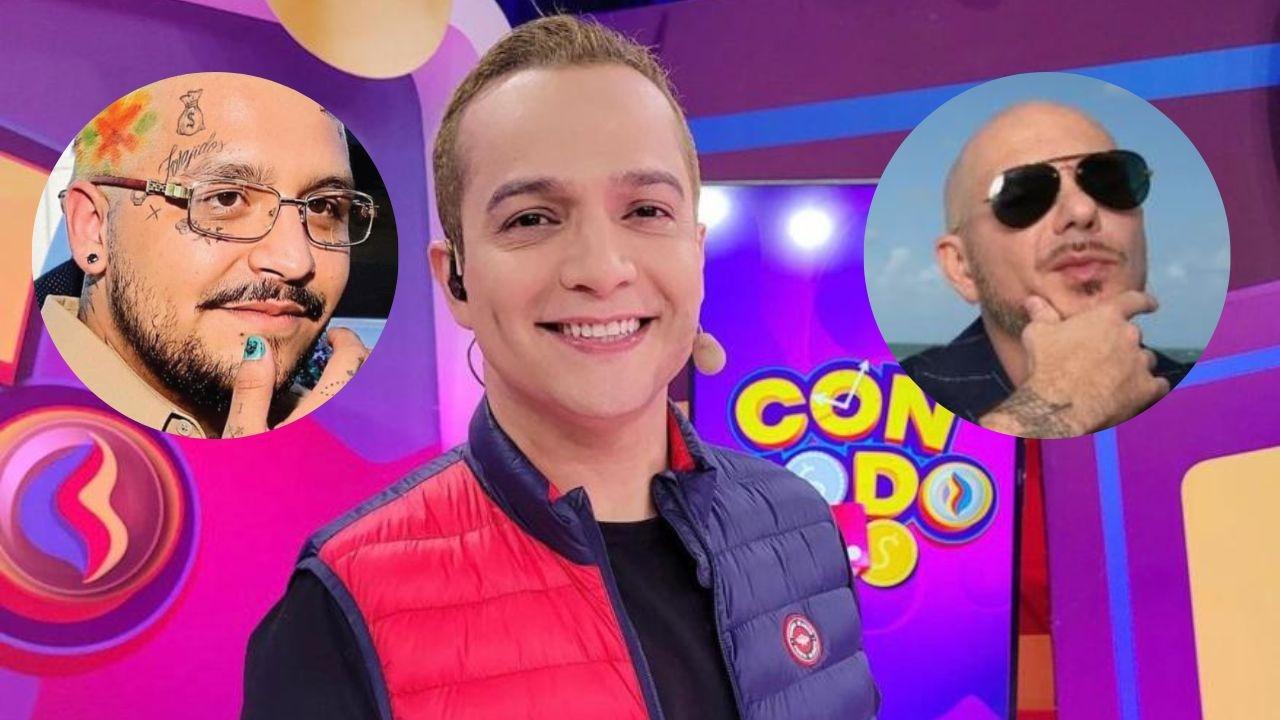 Imagen de Erik Chavarría de Christian Nodal a Pitbull