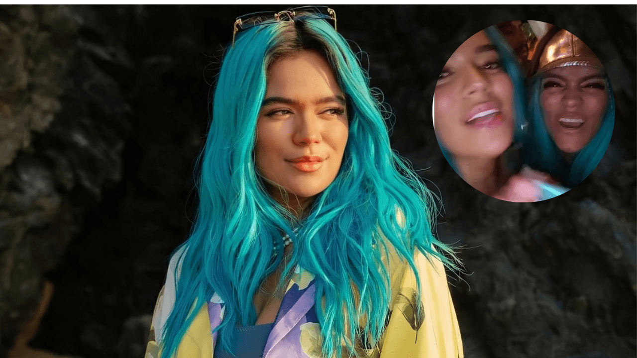 Imagen de Así reaccionó Karol G al conocer a su doble en un encuentro con sus fans