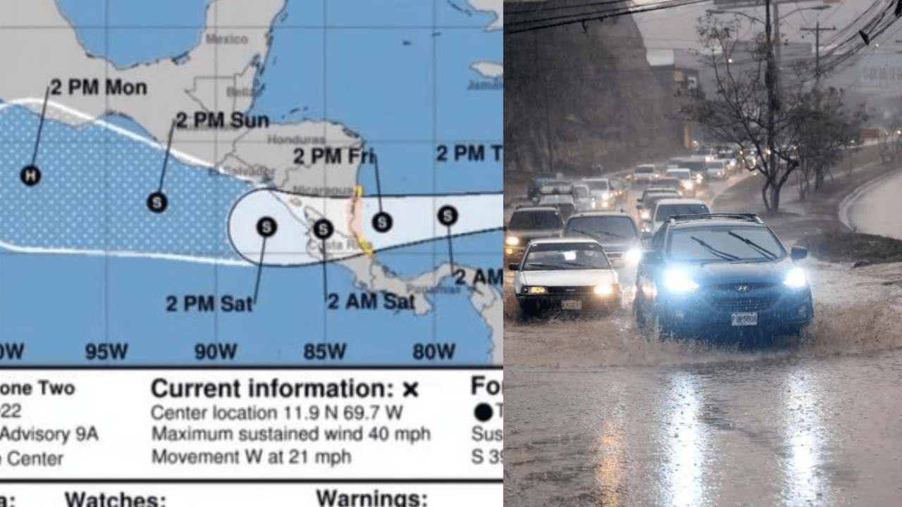 Imagen Principal de Nota: Bandas de sistema tropical dejará fuertes lluvias en Honduras a partir de este jueves 30 de junio