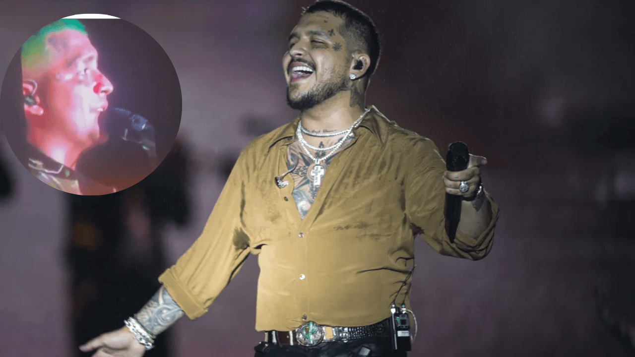 Imagen Principal de Nota: Christian Nodal rompe en llanto al hablar de J Balvin en su concierto en Colombia