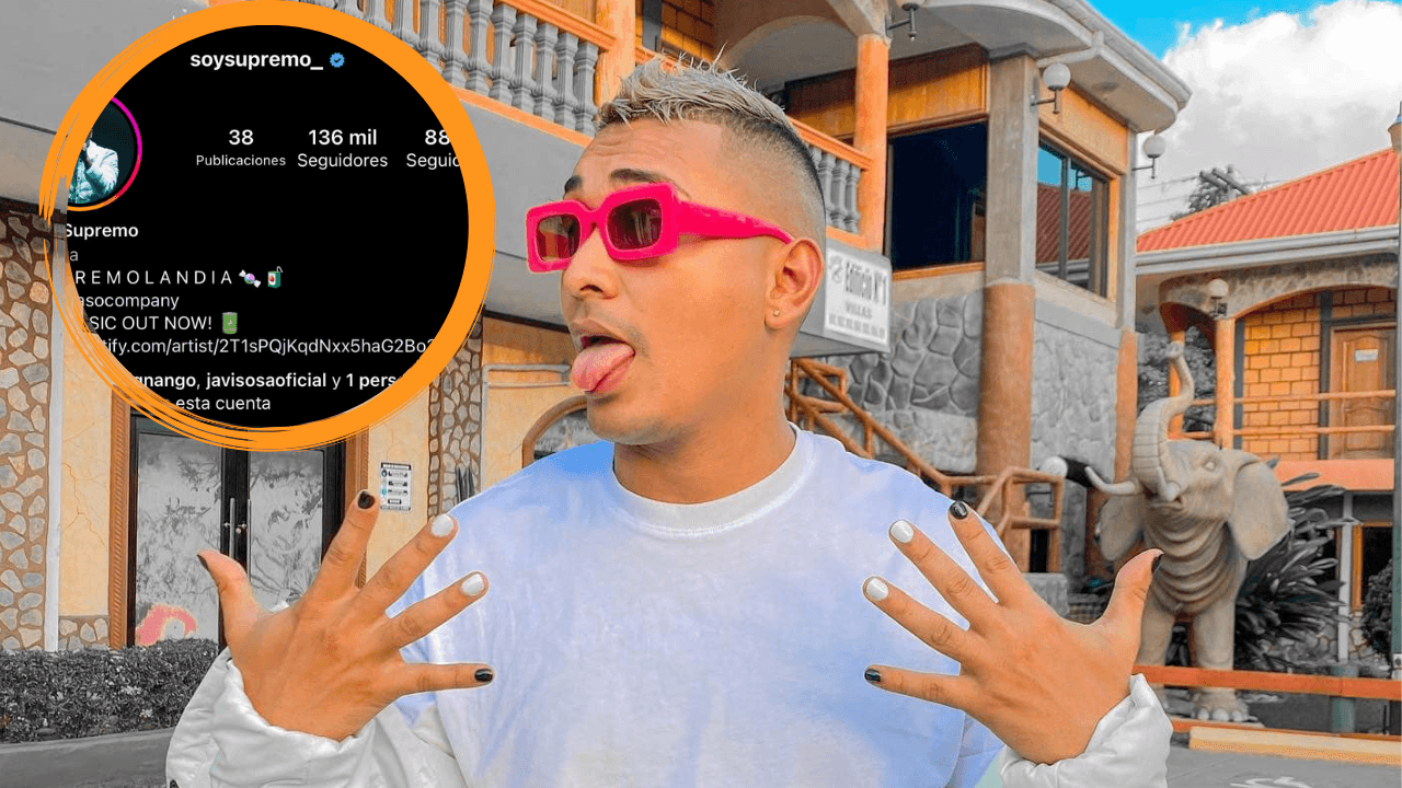 Imagen Principal de Nota: 'Soy Supremo' se autoproclama el número uno en redes tras que su cuenta en Instagram fuera verificada