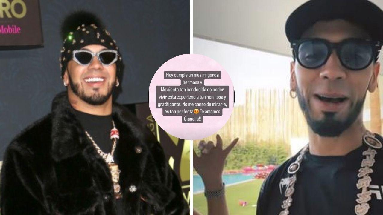 Imagen de Supuesta hija de Anuel cumple un mes de nacida, mientras él está en España con Yailin