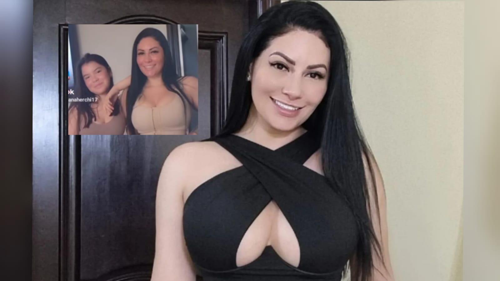 Imagen Principal de Nota: ¡Como dos gotas de agua! Ariana Herchi impacta las redes al compartir vídeo junto a una de sus hijas mayores