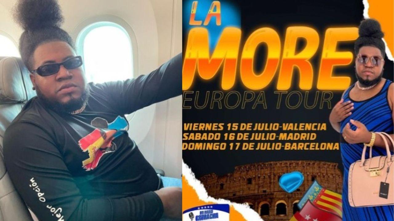Imagen de 'La More' cruza fronteras con tour de presentaciones en Europa