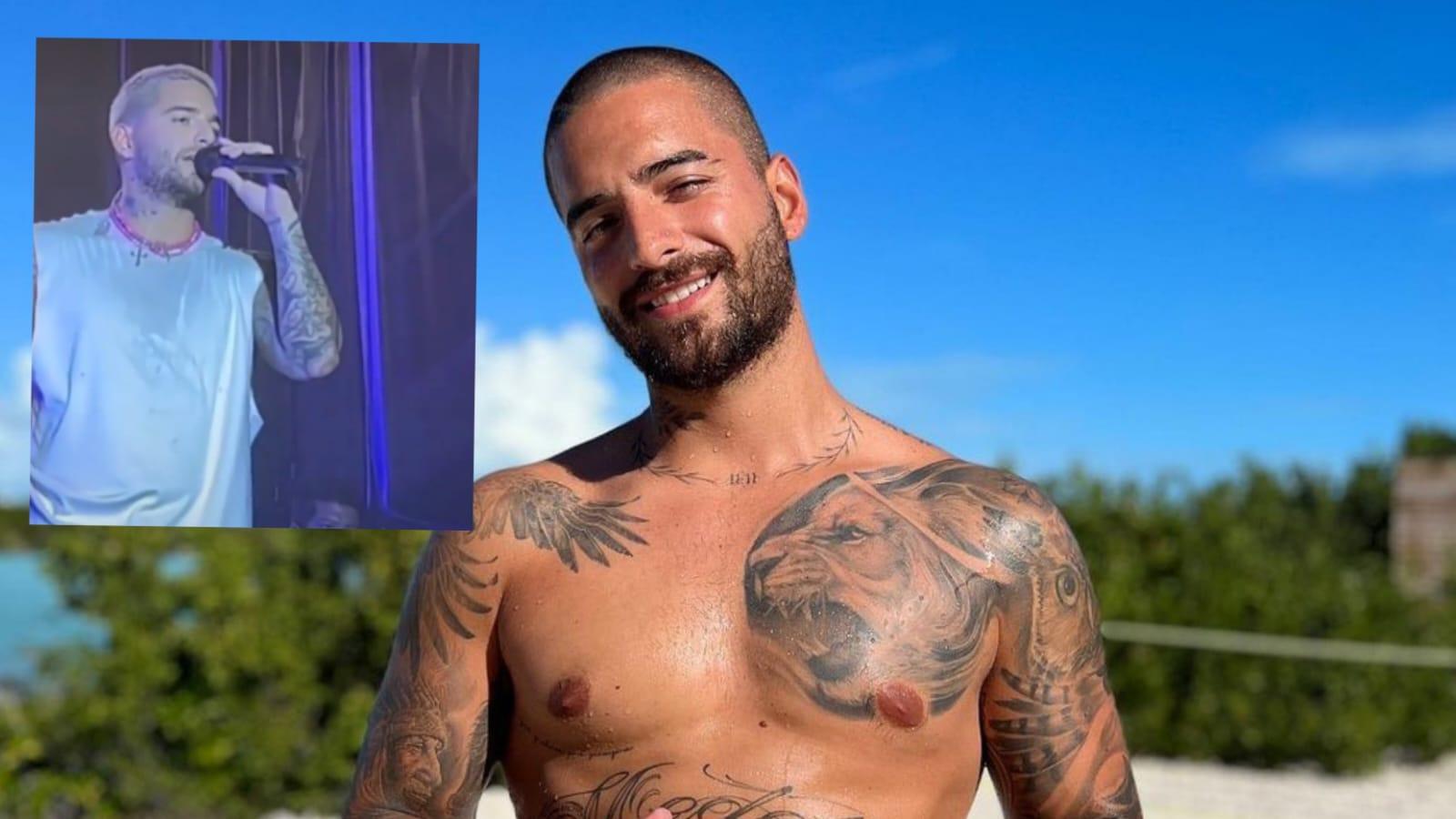 Imagen Principal de Nota: ¡Molesto! Maluma saca a dos mujeres de su concierto en España por esta razón