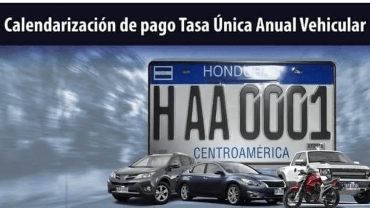 Imagen Principal de Nota: Tasa vehicular en Honduras, así quedó el calendario de matrícula para el período 2022