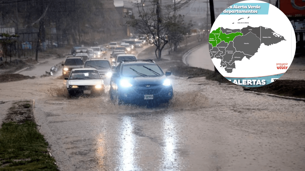 Imagen de Copeco declara alerta verde para tres departamentos por ingreso de onda tropical