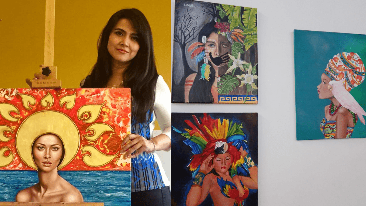 Imagen de Nota: Alumnos de la Academia de Arte de Keyla Morel mostraron su talento en la expo ‘Honduras, corazón de América’