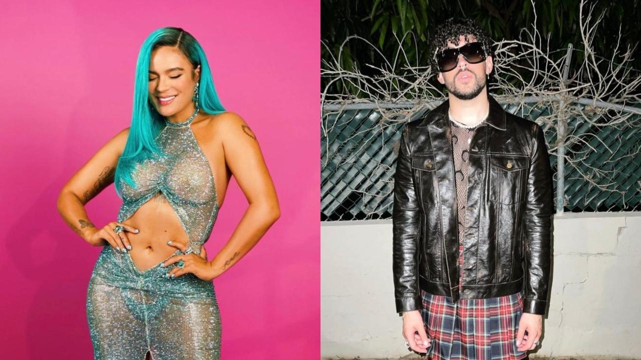 Imagen Principal de Nota: Karol G acompañó a Bad Bunny en el lanzamiento de su nuevo restaurante