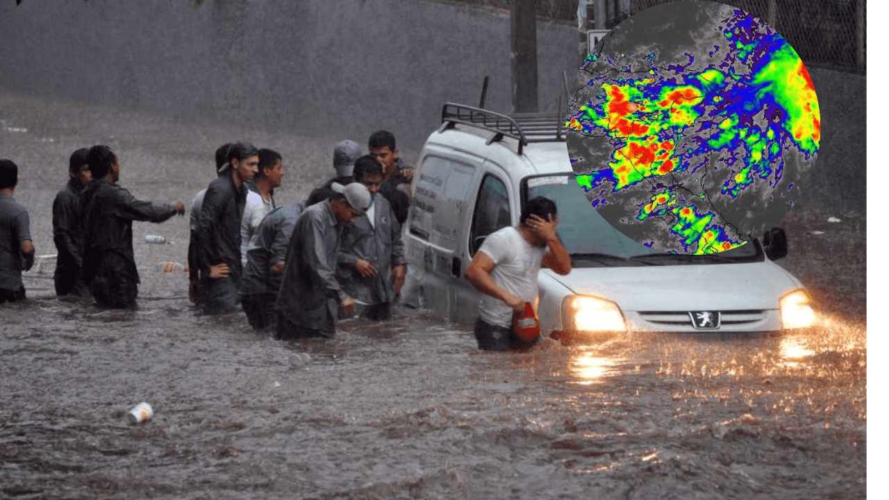Imagen Principal de Nota: Más lluvias por 48 horas mantienen bajo alerta varios departamentos de Honduras