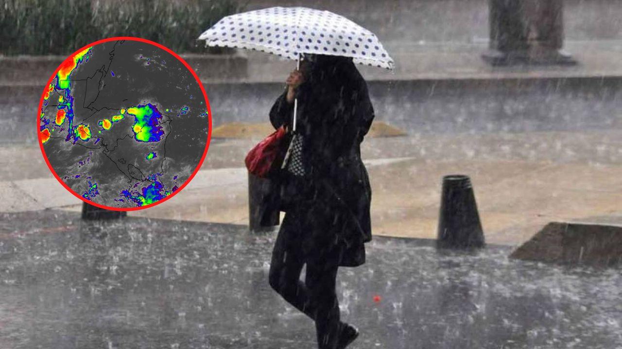 Imagen Principal de Nota: Lluvias con actividad eléctrica afectarán estas tres regiones de Honduras