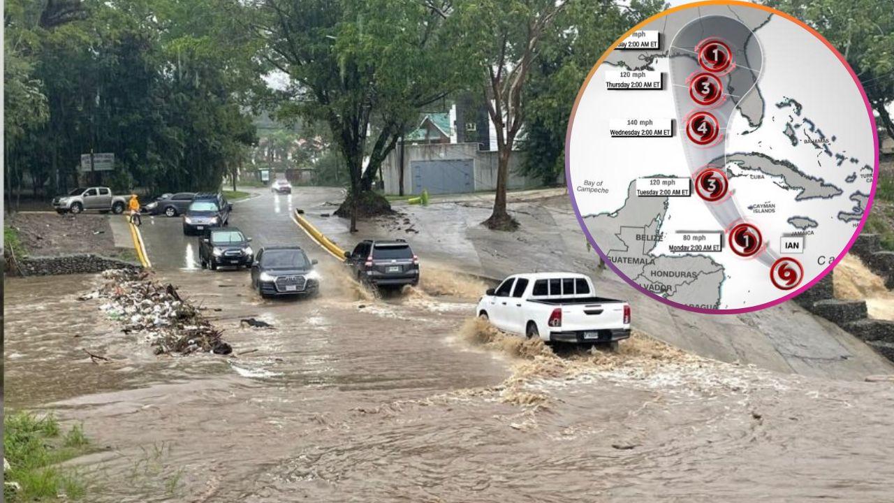 Imagen Principal de Nota: Huracán Ian dejará fuertes lluvias en estas regiones de Honduras