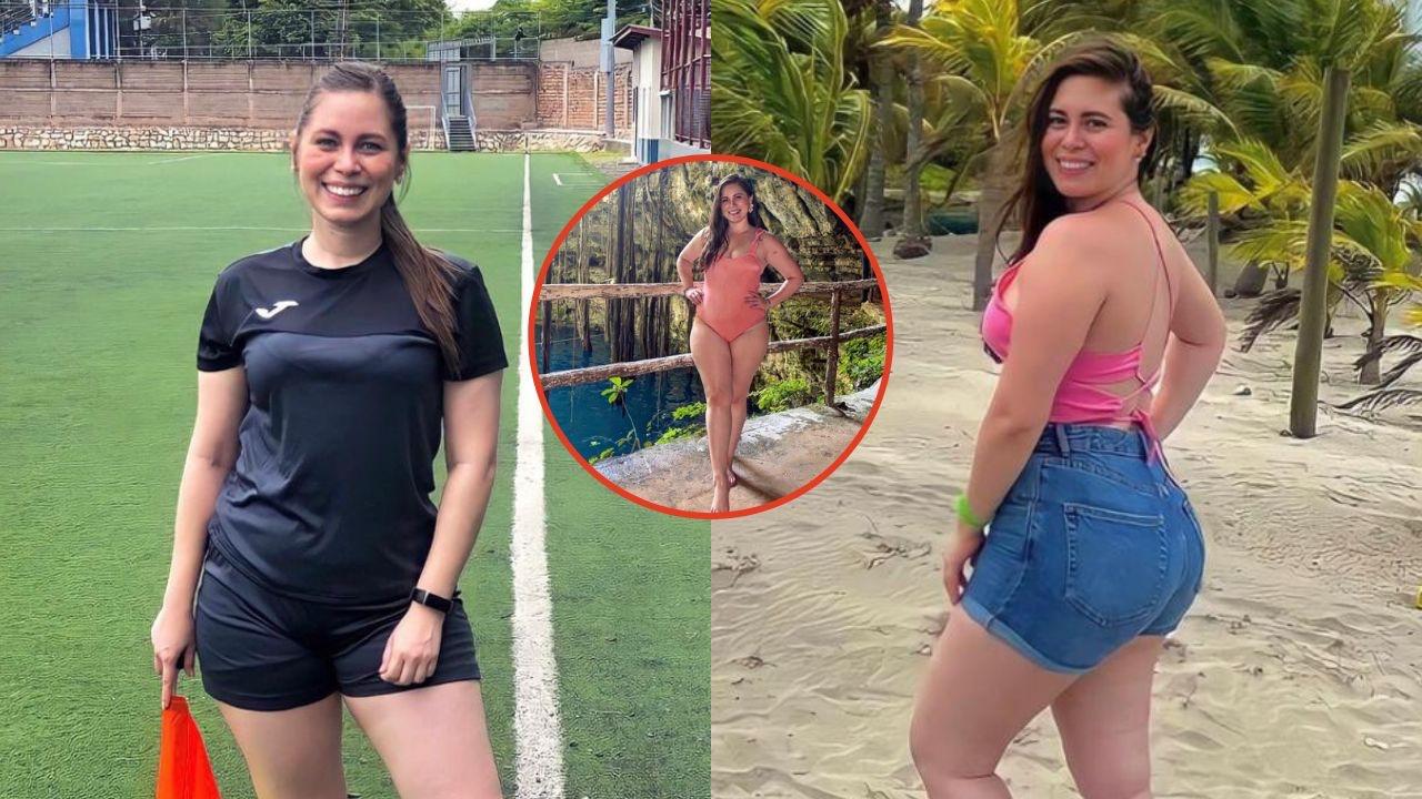 Imagen de La árbitra hondureña Nicolle Mejía roba suspiros en México al posar en traje de baño