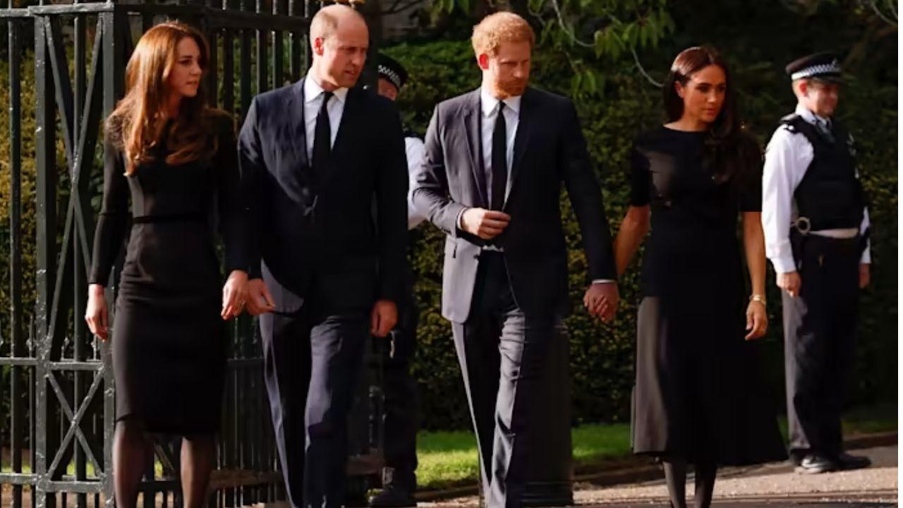 Imagen de Después de más de dos años Guillermo, Kate,  Meghan y Harry juntos por primera vez