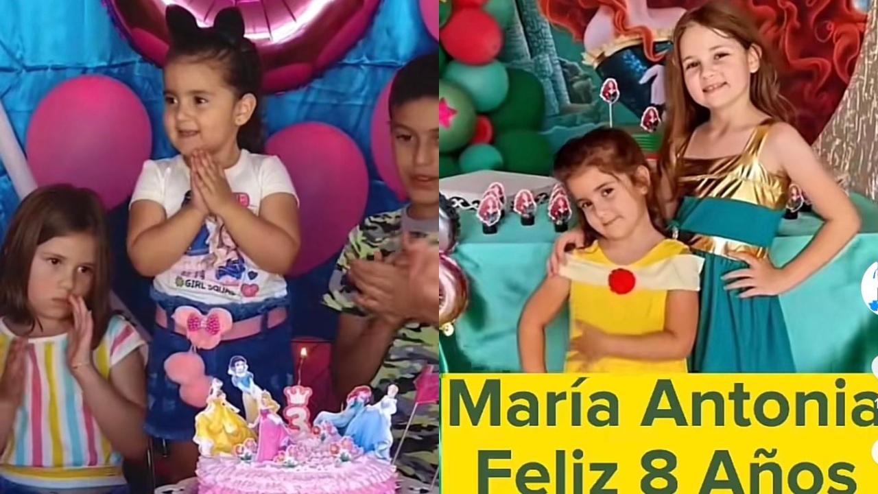 Imagen de Hermanas virales reaparecen en redes; esta vez festejando el cumpleaños de la mayor