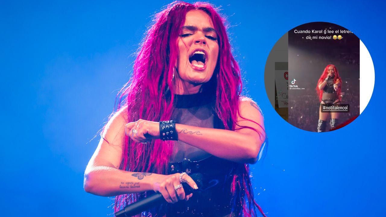 Imagen de Fanático pide matrimonio a Karol G, así respondió la colombiana