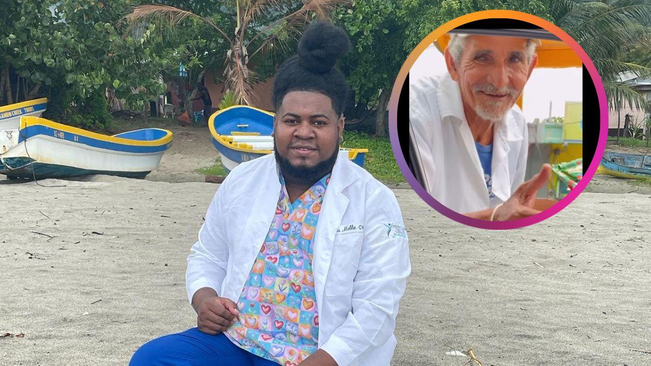 Imagen de 'La More' comparte conmovedor vídeo sorprendiendo a un vendedor de la tercera edad con este hermoso gesto