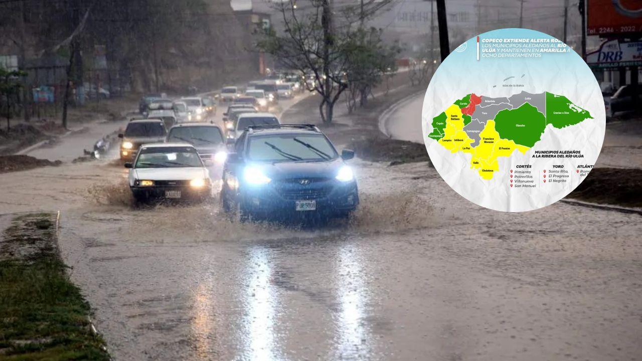 Imagen Principal de Nota: Fin de semana con lluvias en Honduras por ingreso de frente frío y cuña de alta presión