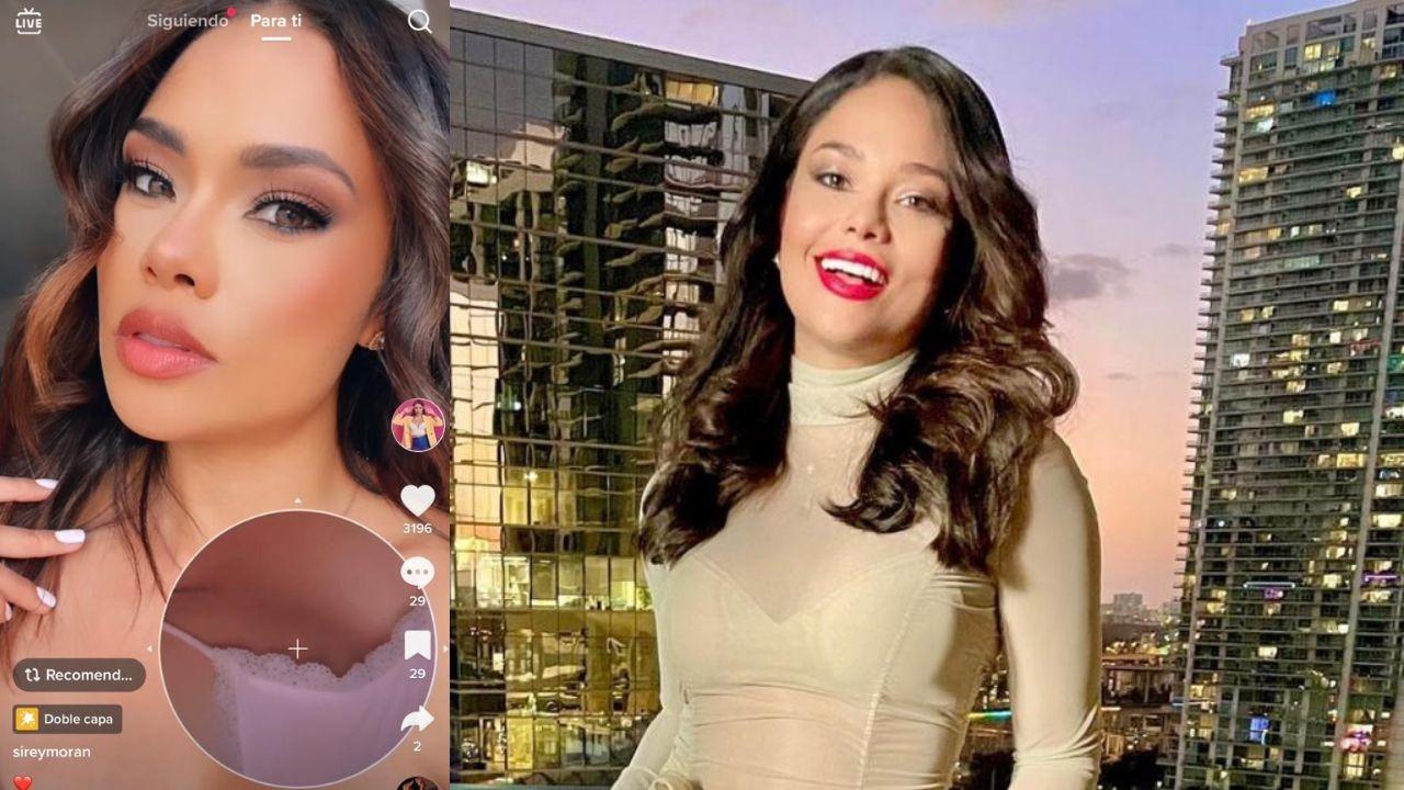 Imagen Principal de Nota: ¿Quién es? Sirey Morán se une a un atrevido reto en TikTok y reveló el rostro de su novio