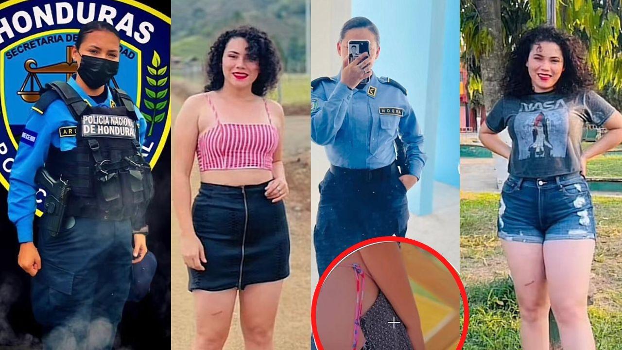 Imagen Principal de Nota: La agente policial Tatiana Ardón se suma al atrevido reto  tendencia en TikTok
