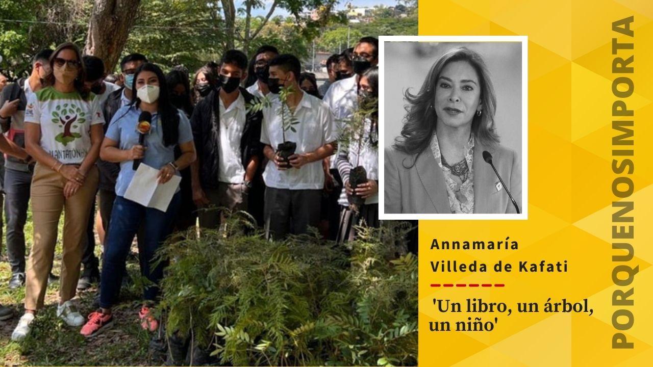 Imagen de Porque Nos Importa: Televicentro y Emisoras Unidas lanzan la campaña 'Un libro, un árbol, un niño'