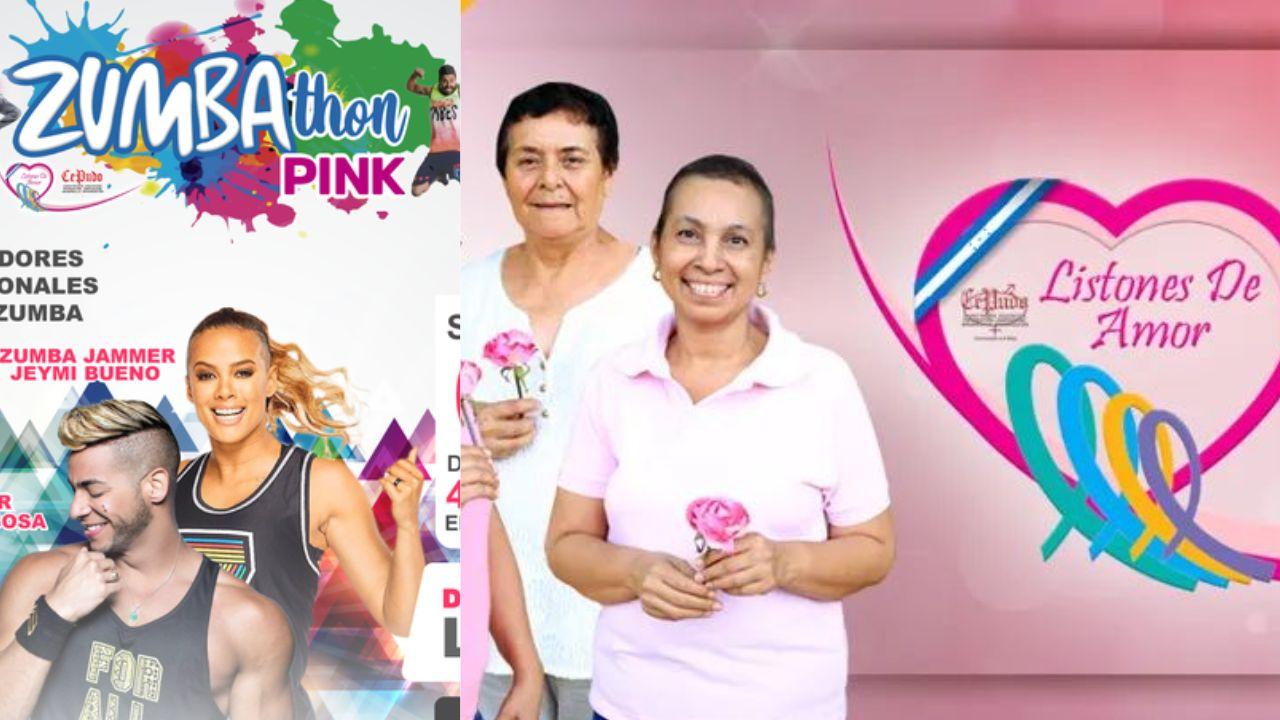 Imagen Principal de Nota: TVC - EU en alianza con CEPUDO presentan el Zumbathon Pink bajo el proyecto  'Listones de Amor'
