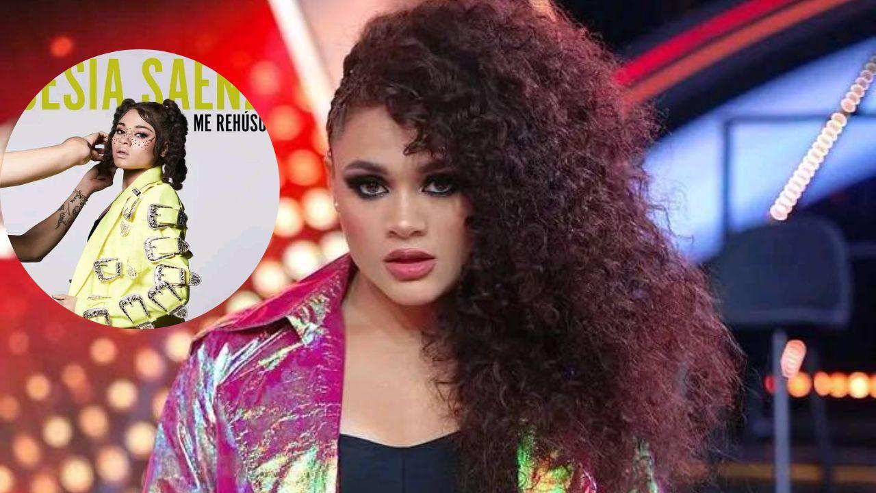 Imagen Principal de Nota: Cesia Sáenz celebra 3 millones de reproducciones de ‘Me rehúso’ en YouTube