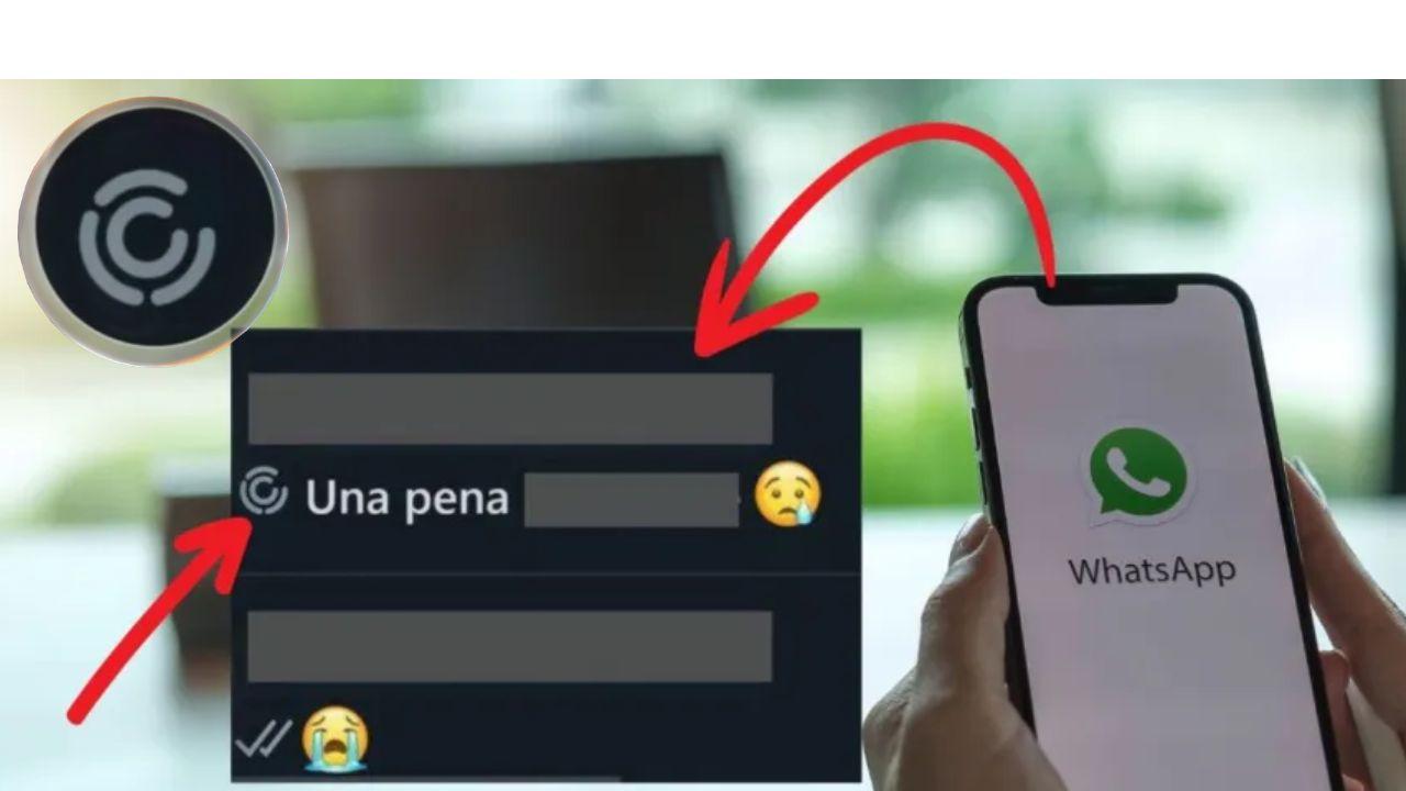Imagen de ¿Para qué sirve el círculo cortado que te aparece en  WhatsApp?