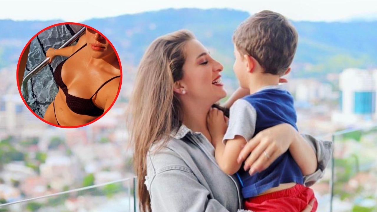 Imagen Principal de Nota: ¡Una madre muy sexy! Alexa Ferrari presume sus curvas durante vacaciones junto a Eduardo