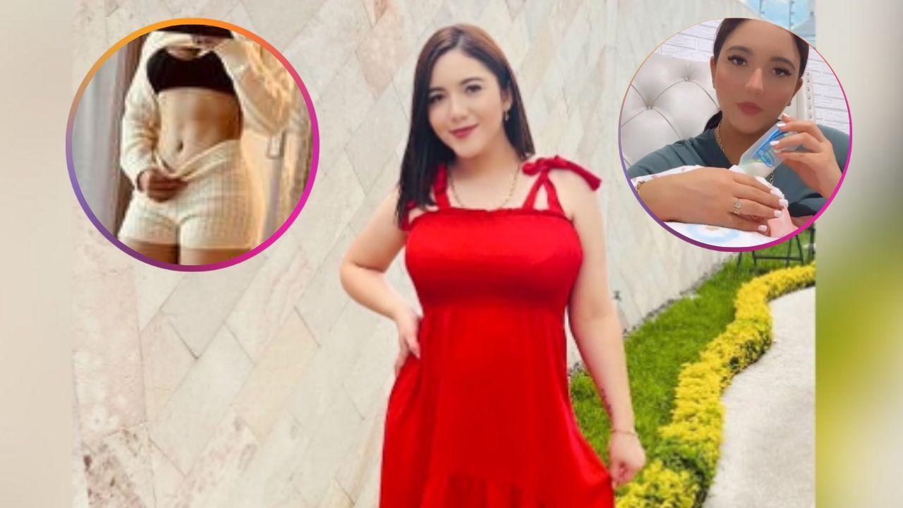 Imagen de Carla Cubas revela que no amamanta a su bebé