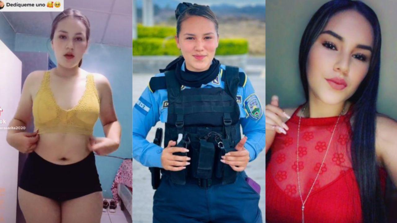Imagen Principal de Nota: Policía hondureña, Flor Deras supera los 1.6 millones de reproducciones en uno de sus videos en TikTok
