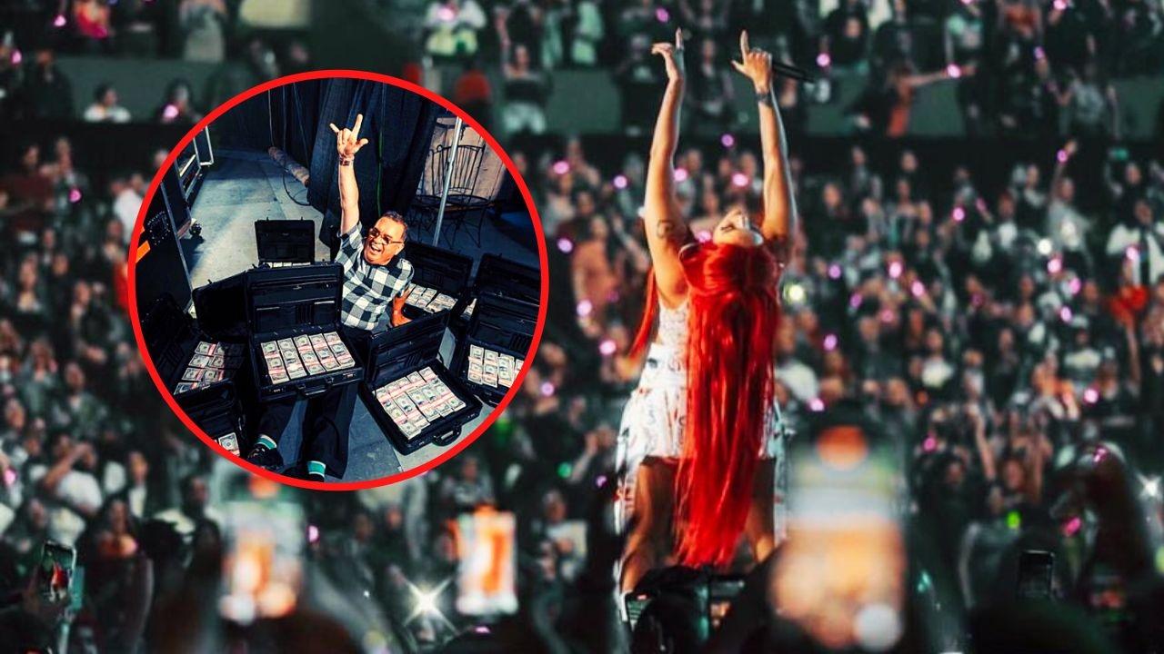 Imagen de ¡Lo volvió a hacer! Karol G regala 20 mil dólares a fanático en su concierto