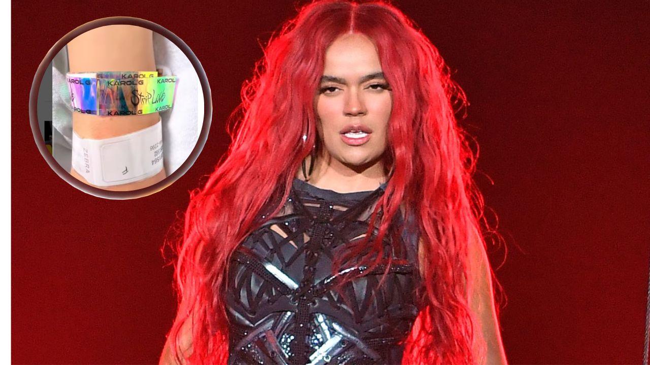 Imagen Principal de Nota: ‘Todo una locura’: Así reaccionó Karol G al conocer que una fanática que dio a luz en medio de su concierto