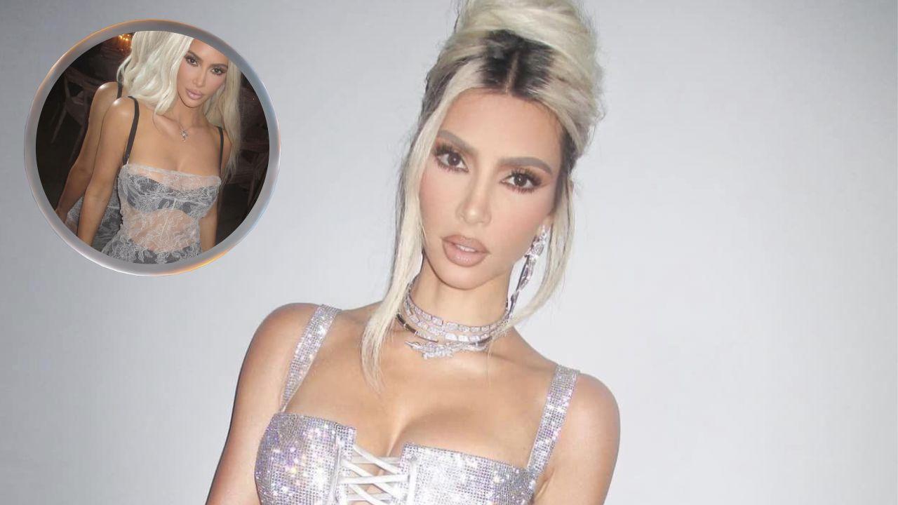 Imagen Principal de Nota: ¡En transparencia! Kim Kardashian celebró sus 42 años luciendo tremenda figura