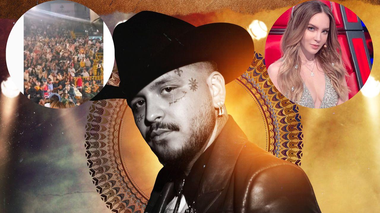 Imagen Principal de Nota: En polémica Christian Nodal al permitir que fanáticos insulten a Belinda en uno de sus concierto