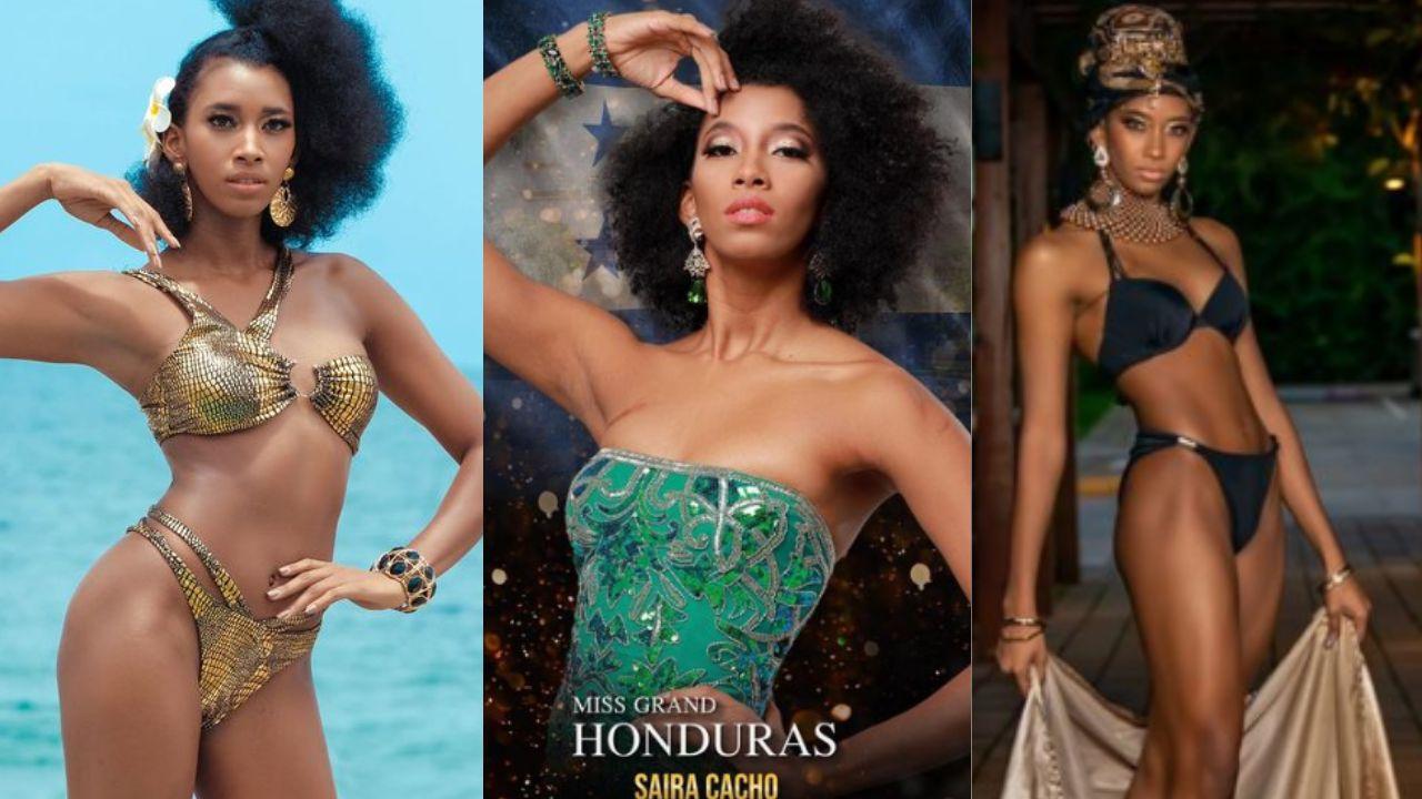 Imagen de Saira Cacho, la Miss Grand Honduras 2022 que está robando miradas en Indonesia