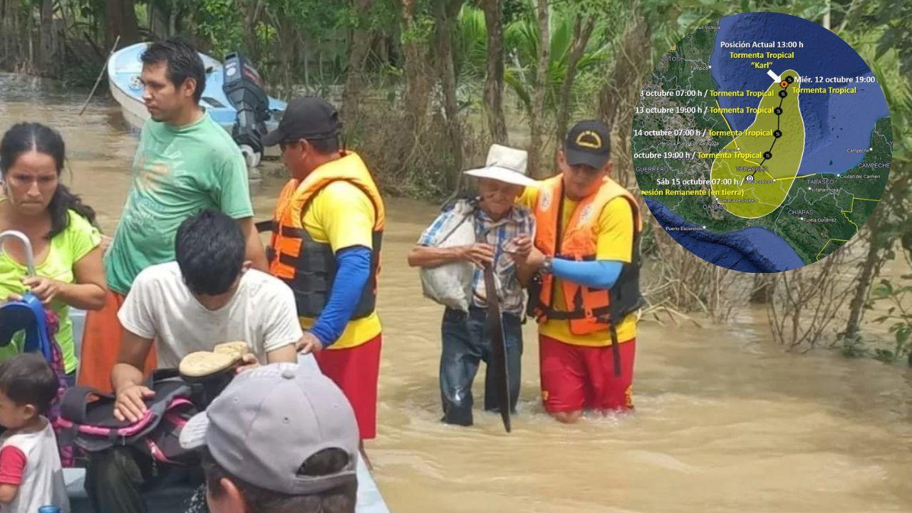 Imagen Principal de Nota: Tormenta Karl dejará más lluvias este jueves en estas regiones de Honduras