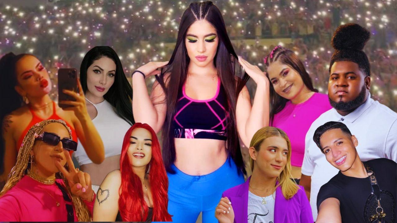 Imagen Principal de Nota: ¡Con sus mejores galas! Famosos hondureños disfrutaron el concierto de Bad Bunny