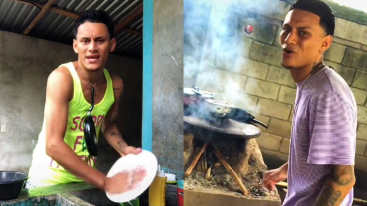 Imagen Principal de Nota: Hondureño se hace viral en TikTok lavando losa y asegurado que los hombres también son 'amos de casa'