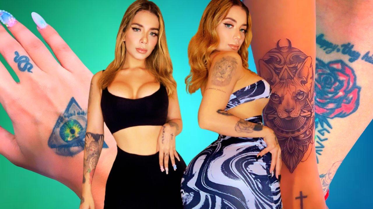 Imagen de Jennifer Funes revela cuántos tatuajes tiene y el significado de cada uno