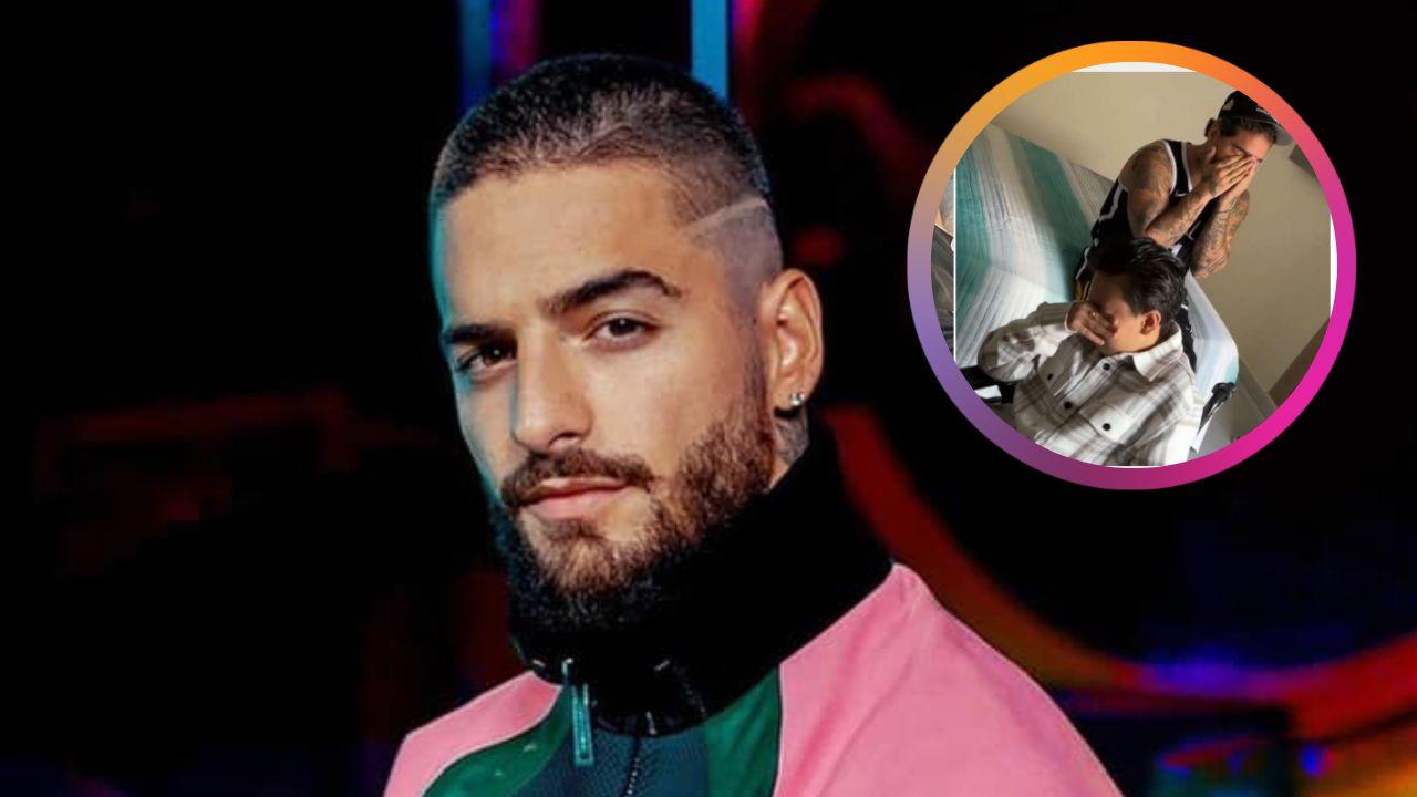 Imagen Principal de Nota: Maluma protagoniza emotivo momento al entregarle una casa a niño con cáncer